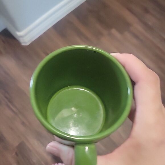 Vintage Waechtersbach Spain Green Red Apple Mug Kitschy Cottage Grandma 70s MCM - Picture 9 of 11